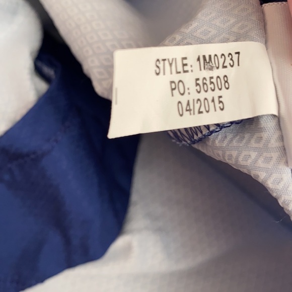 Vineyard Vines multicolor navy red white striped unlined board shorts 32 - Picture 7 of 9